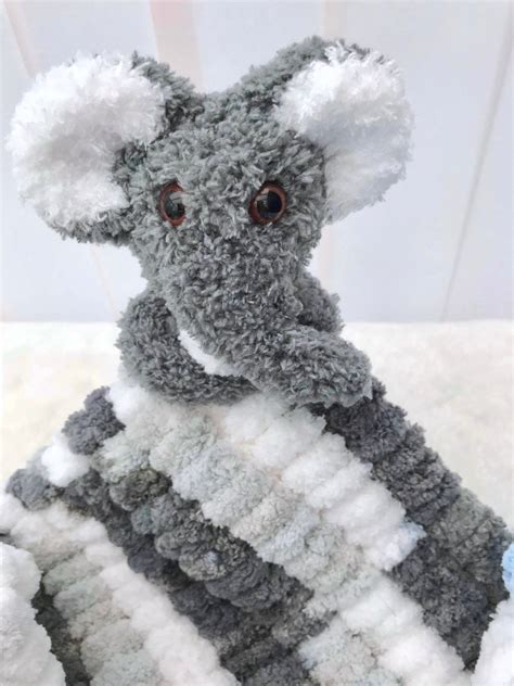 Grey and White Elephant Comforter - Etsy