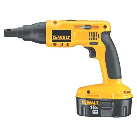 DEWALT 18-Volt XRP NiCd Cordless Drywall/Deck Screwdriver with (2 ...