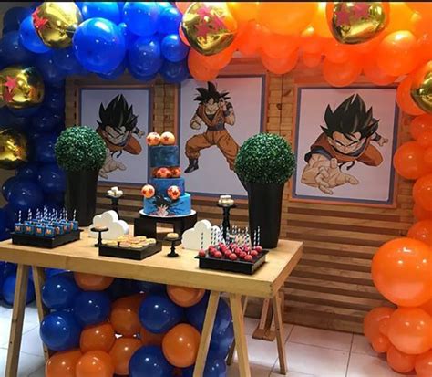 Decoración Fiesta Dragon Ball | Fiesta de goku, Piñata de goku ...