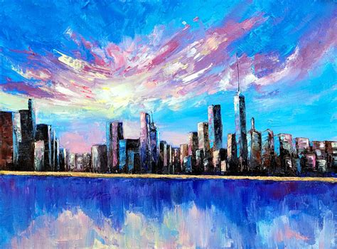 Cityscape Painting