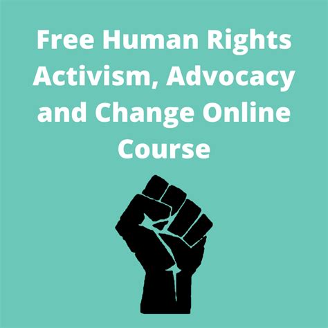 Human Rights Activism, Advocacy and Change - Advocacy Accelerator