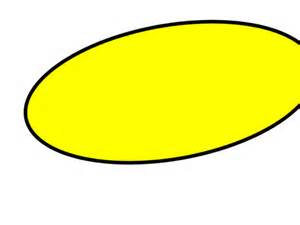 Yellow Oval Clip Art at Clker.com - vector clip art online, royalty ...