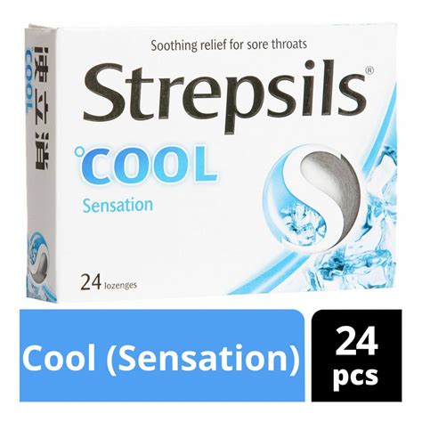 Strepsils Cool Sensation 24s | Alcare Pharmaceuticals Pte Ltd