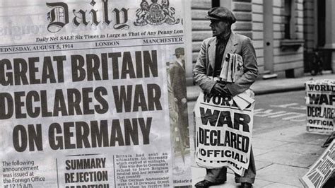 Britain declares war on Germany: What began The Great War and how did ...