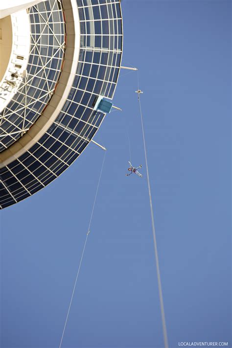 Jumping off the Stratosphere with SkyJump Las Vegas