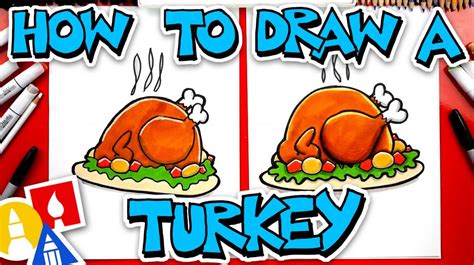 Thanksgiving Food Drawing