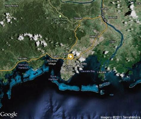 Suva: video, popular tourist places, Satellite map - Fiji , Tours TV