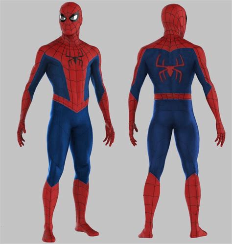 MCU Spider-Man NWH Final Swing Suit Fanart by TytorTheBarbarian on ...