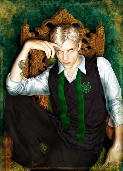 Draco Malfoy fan drawing