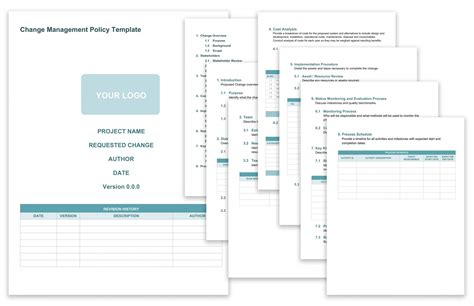 Editable Free Change Management Templates Smartsheet Organizational ...