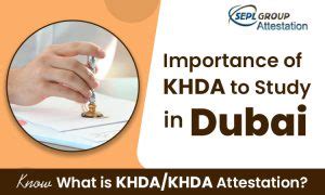 What is KHDA & KHDA Attestation & Why is it Required? – Attestation ...