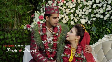 Preeti Weds Dipesh | Nepali Cinematic Wedding Video | Fotoyala - YouTube