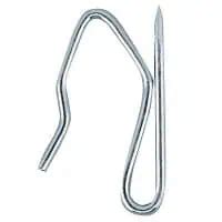 Metal Pinch Pleat Curtain Hooks (20 pack) | Pin Hooks For Curtains