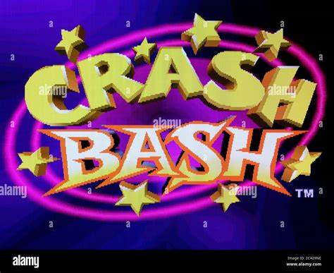 Crash Bash - Sony Playstation 1 PS1 PSX - Editorial use only Stock ...