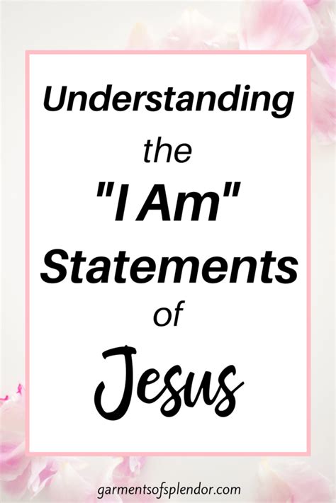 How to Use the 'I Am' Statements of Jesus in your Prayers