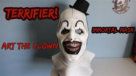 Terrifier Art the clown silicone mask by immortal - town-green.com