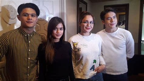 Star Magic talents Jane Oineza, Maris Racal, Jon Lucas and Jameson ...