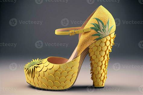 ananas women shoes with high heels 23968354 Stock Photo at Vecteezy