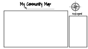 Community Map Template by Jessica Waldroup | TPT