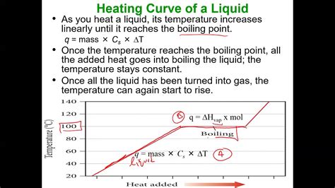 Heating Curve Calculations - YouTube