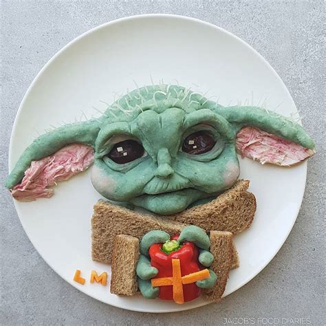 Disney Characters in Stunning Avatars Food Art by Laleh Mohmedi