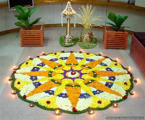 50 Best Pookalam - Indian Floral Design For Onam Festival