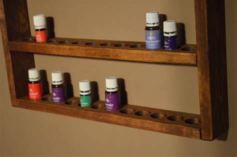 Essential Oil Bottle WALL Display - Etsy