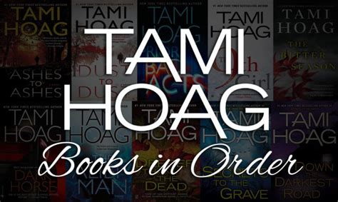 All 35+ Tami Hoag Books in Order [Ultimate Guide]