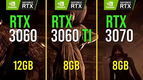 RTX 3060 vs. RTX 3060 Ti vs. RTX 3070 | Test in 8 Games in 1440p - YouTube