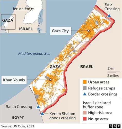 Israel Palestine map: Gaza strip, West bank - Wetin you need to know ...