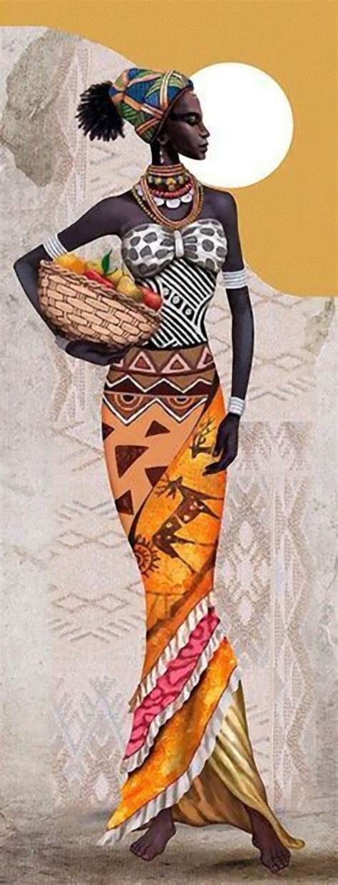 LAMINAS DECOUPAGE O TRANSFER | African women art, African women ...