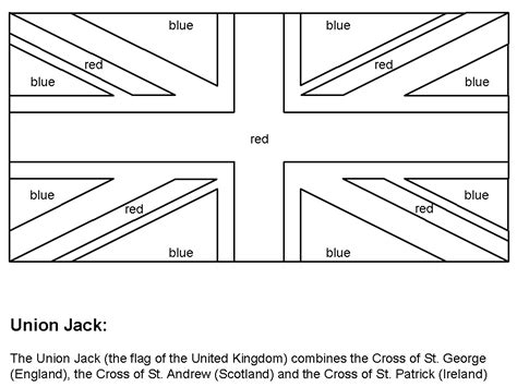 England Flag Coloring Page - Coloring Home