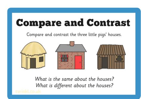 What is Contrast in Writing? - Answered - Twinkl Teaching Wiki