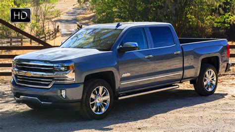 2016 Chevrolet Silverado 1500 High Country Full-Size Pickup Truck Test ...