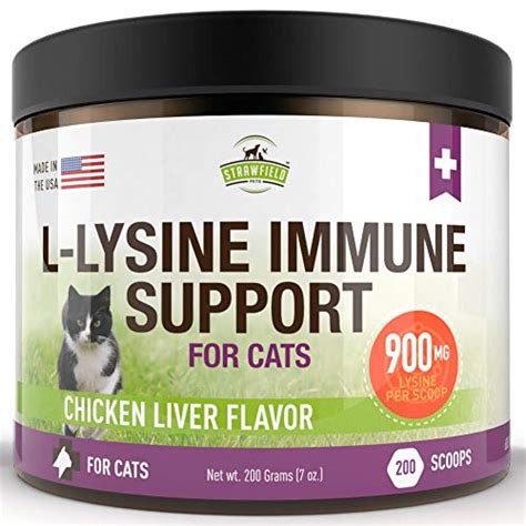 L-Lysine for Cats Supplement Powder Granules for Cat Cold, Sneezing ...