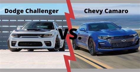 Dodge Challenger vs. Chevy Camaro - Ray CDJR Blog