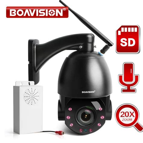 1080P Wireless PTZ Dome IP Camera WIFI Outdoor 20X Optical Zoom CCTV ...