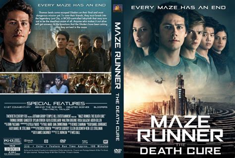 Maze Runner the Death Cure (2018) R1 Custom DVD Cover - DVDcover.Com