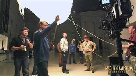 Night at the Museum: behind the scenes filming at the British Museum ...