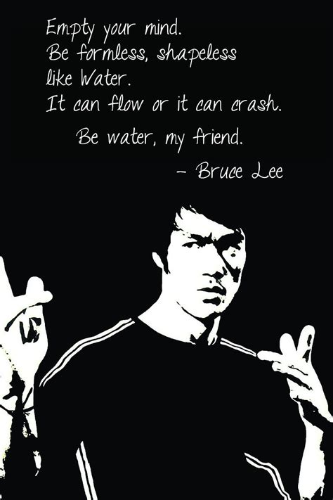 Bruce Lee Wallpaper Quotes Water