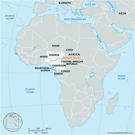 Africa Map Outline With Rivers