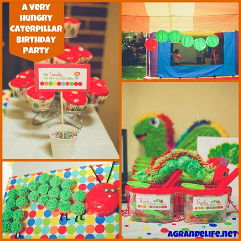 A Very Hungry Caterpillar Birthday Party