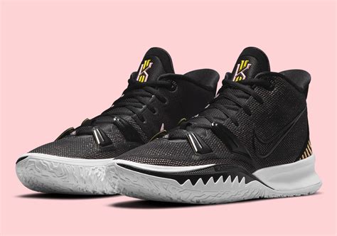 Nike Kyrie 7 Black Yellow Pink CQ9326-005 | SneakerNews.com