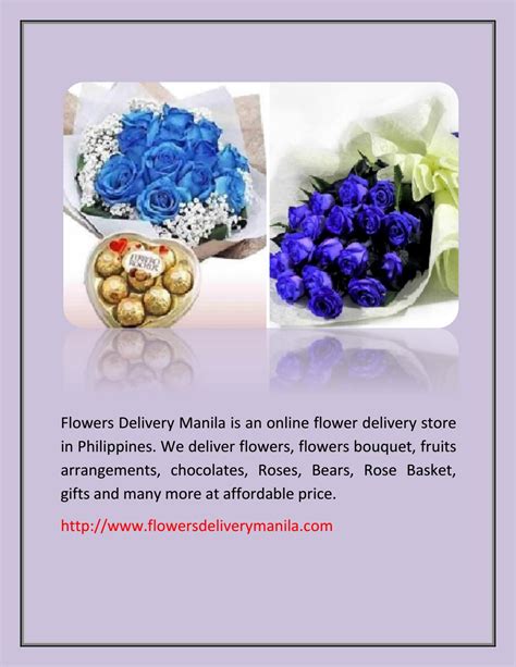 Free Flower Delivery Shop in Philippines by Flowers Delivery Manila - Issuu