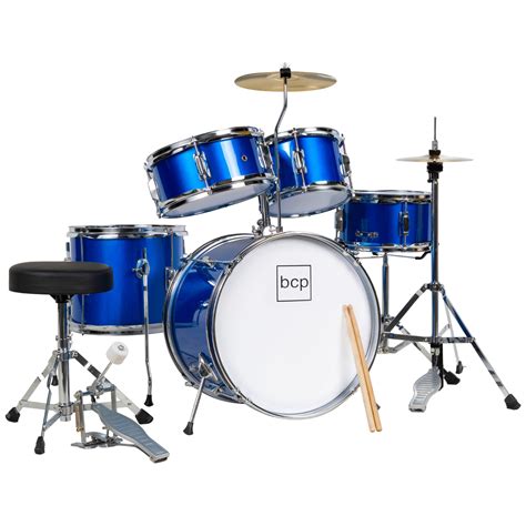 Best Choice Products 5-Piece Kids Beginner Junior Size Drum Set ...