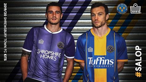 Shrewsbury Town FC unveils new home and away kits | Shropshire Star