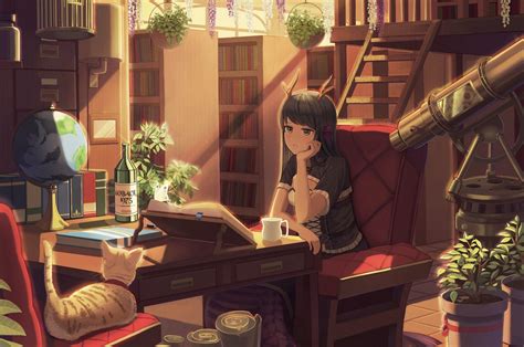 Anime Study Wallpapers - Top Free Anime Study Backgrounds - WallpaperAccess