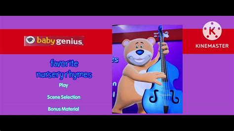 Baby Genius: Favorite Nursery Rhymes (2004) DVD Menu Remake - YouTube