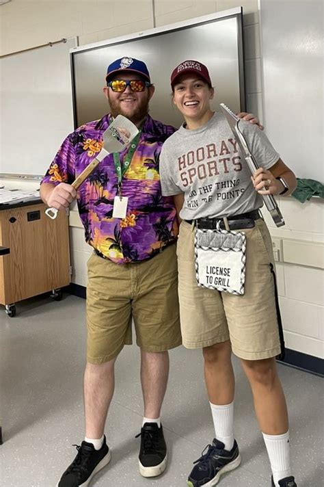 BBQ dads spirit week | Spirit week outfits, Soccer mom outfits ...