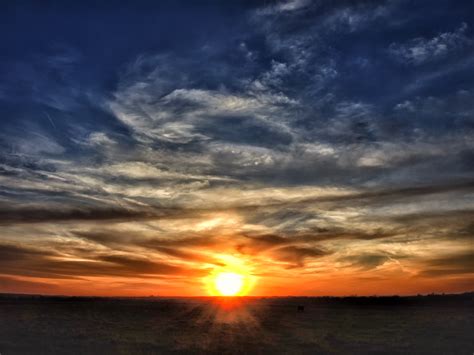 Shutterbugs Capturing the World Around Us: Sunset on the Kansas Prairie